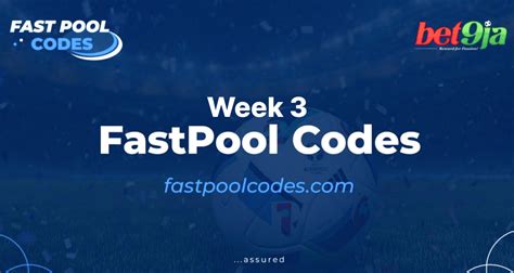 bet9ja pool code week 1  1